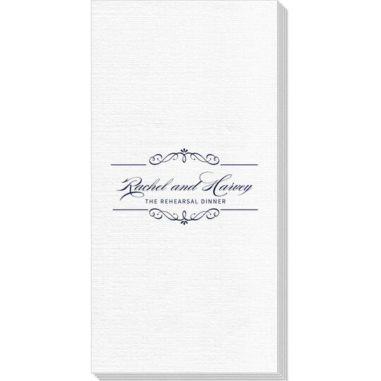 Bellissimo Scrolled Deville Guest Towels